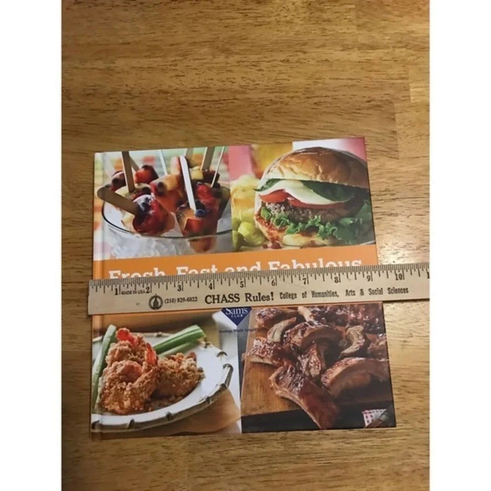 Fresh ,Fast and Fabulous New Sam's Club Hard Cover Cook Book‎